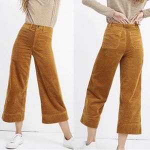 Madewell Slip Emmett wide-leg crop